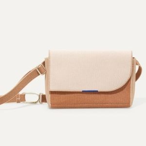 Rothy's belt bag in Biscotti Brown